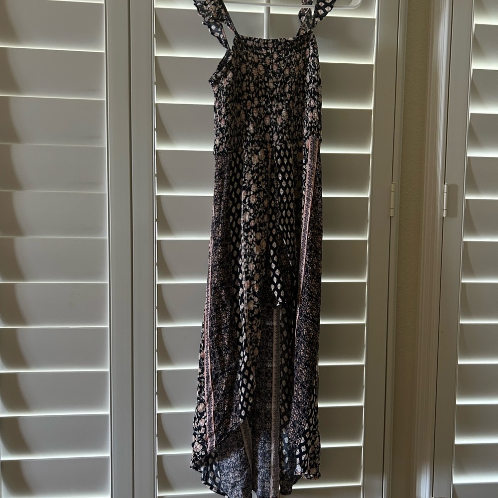 Art Class Spaghetti Strap Sundress for Cocktail Occasions